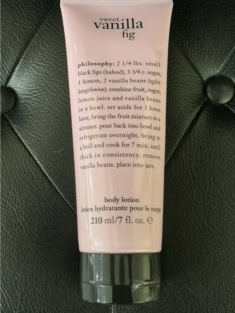 Philosophy Sweet Vanilla Fig Body Lotion sealed full size 7 oz. Discontinued!